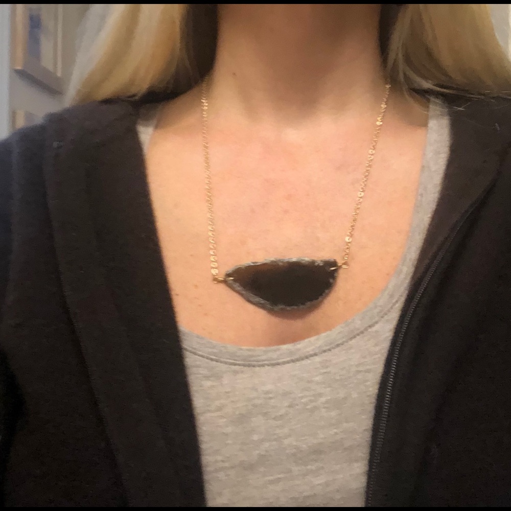 Adjustable short to medium length necklace. New.